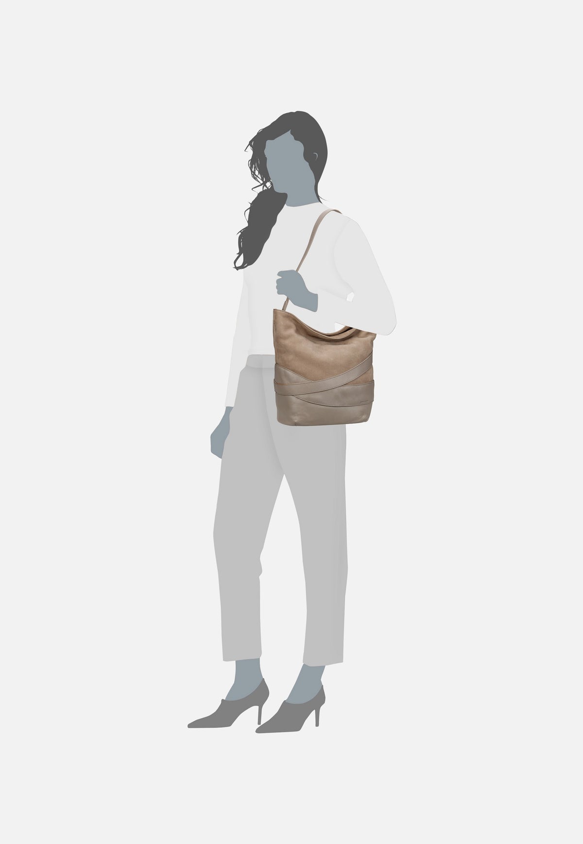 aunts & uncles Daydream Clay Hobo Bag
