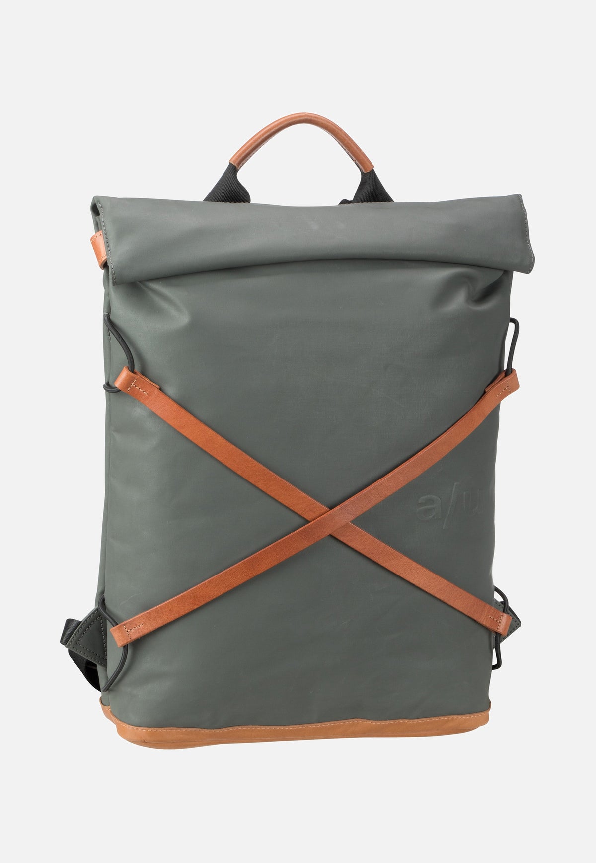 aunts & uncles Yokohama Gravity Grey Rolltop Rucksack