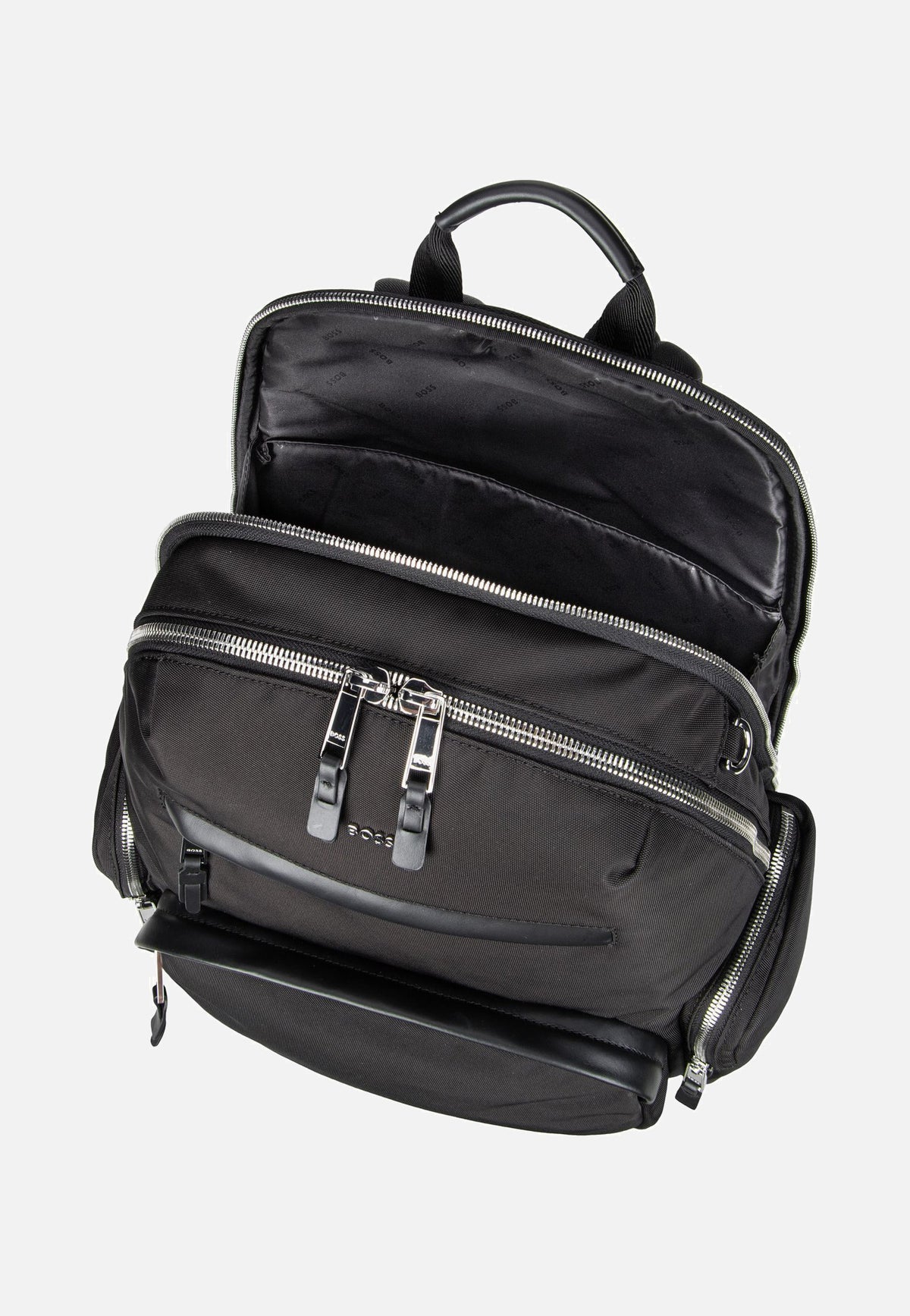 BOSS Highway Backpack 50536485 Black Rucksack