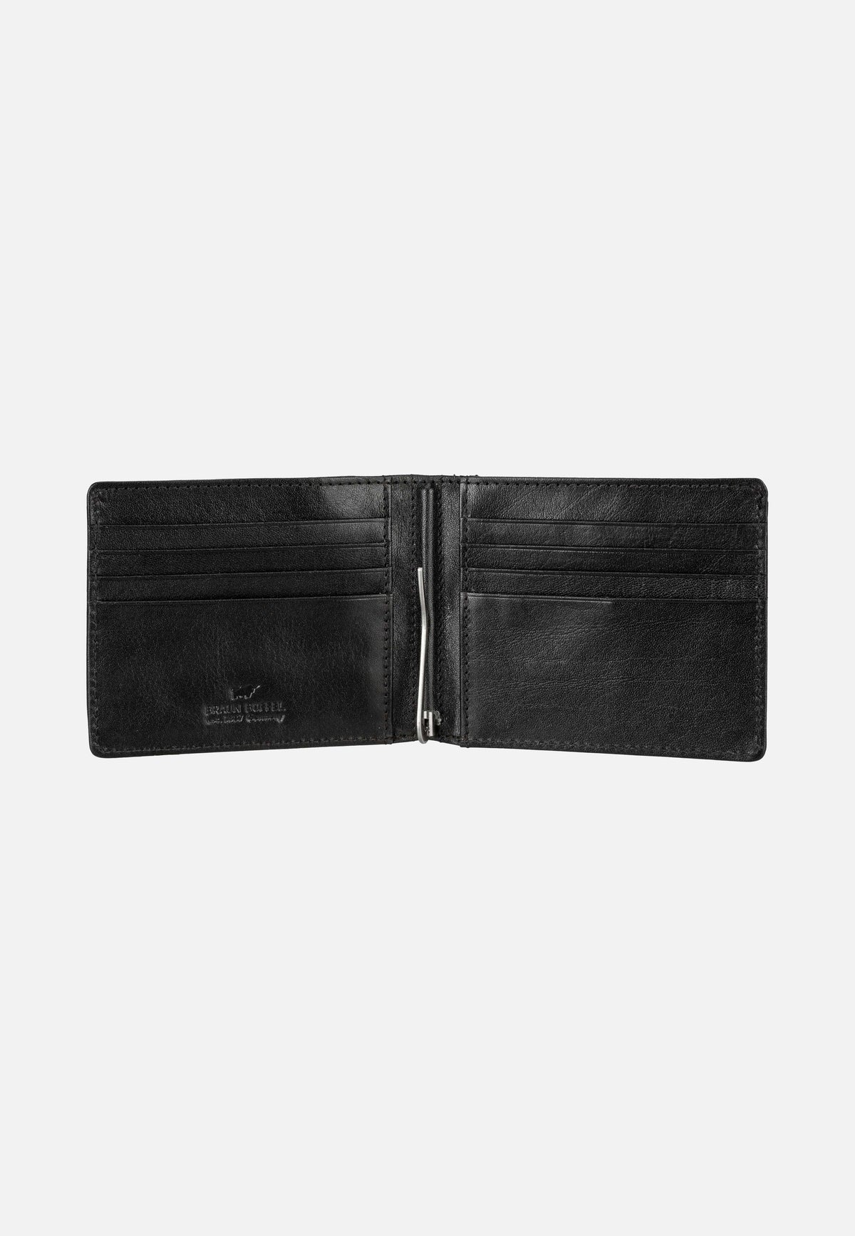 Braun Büffel Country Dollarclip 8Cs Schwarz Kartenetui