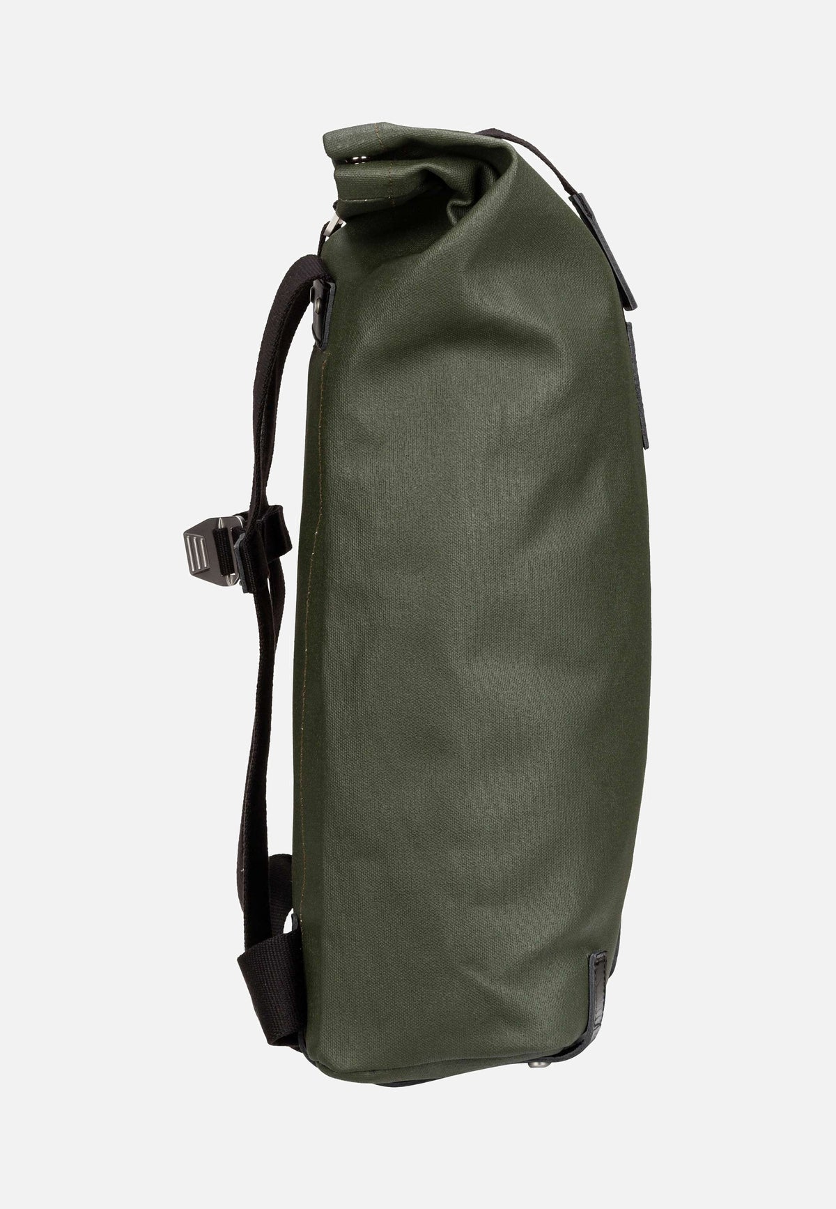 Brooks England Pickwick Cotton Canvas 26 L Forest Rolltop Rucksack
