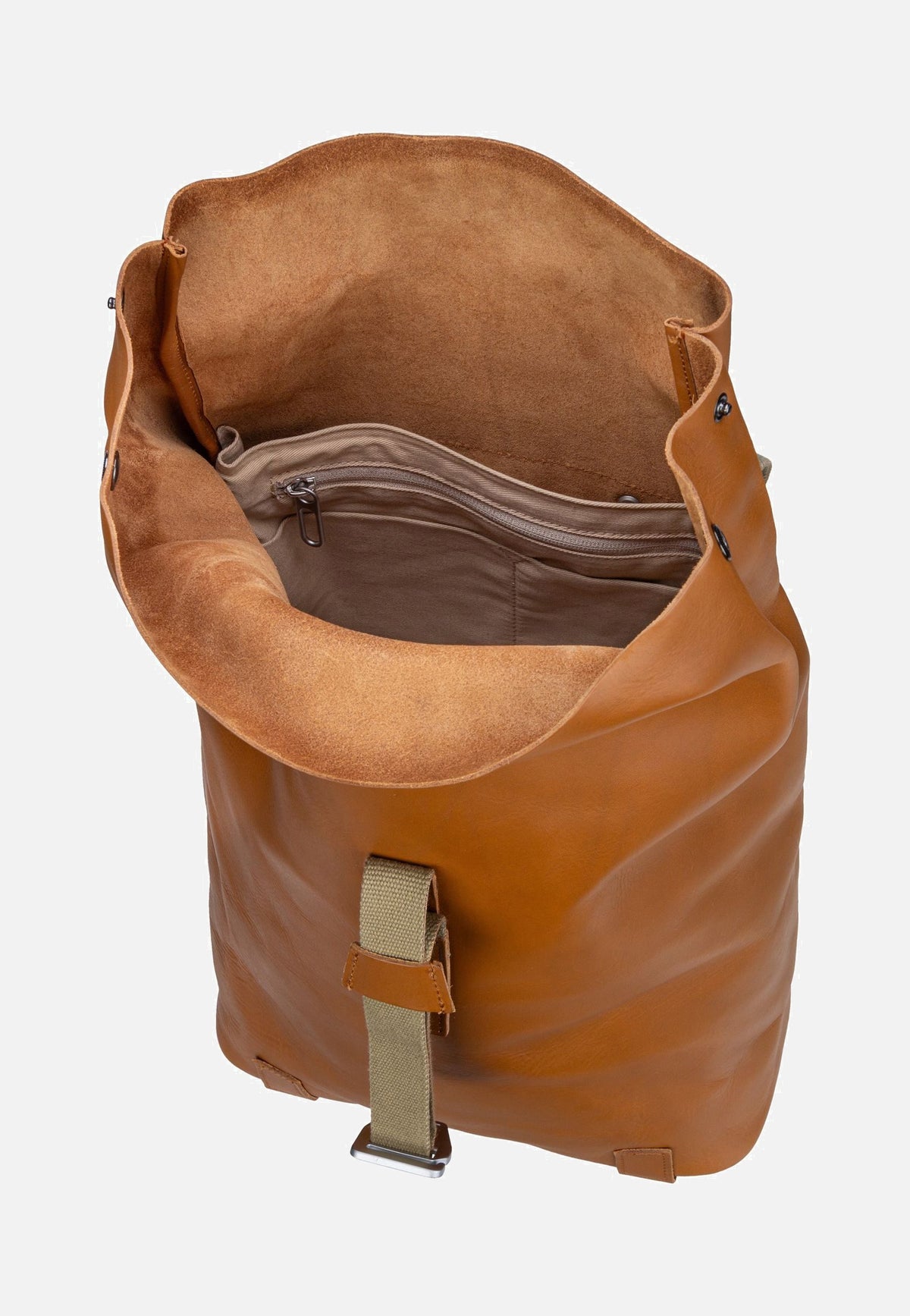 Brooks England Pickwick Leather 12 L Cognac Rucksack