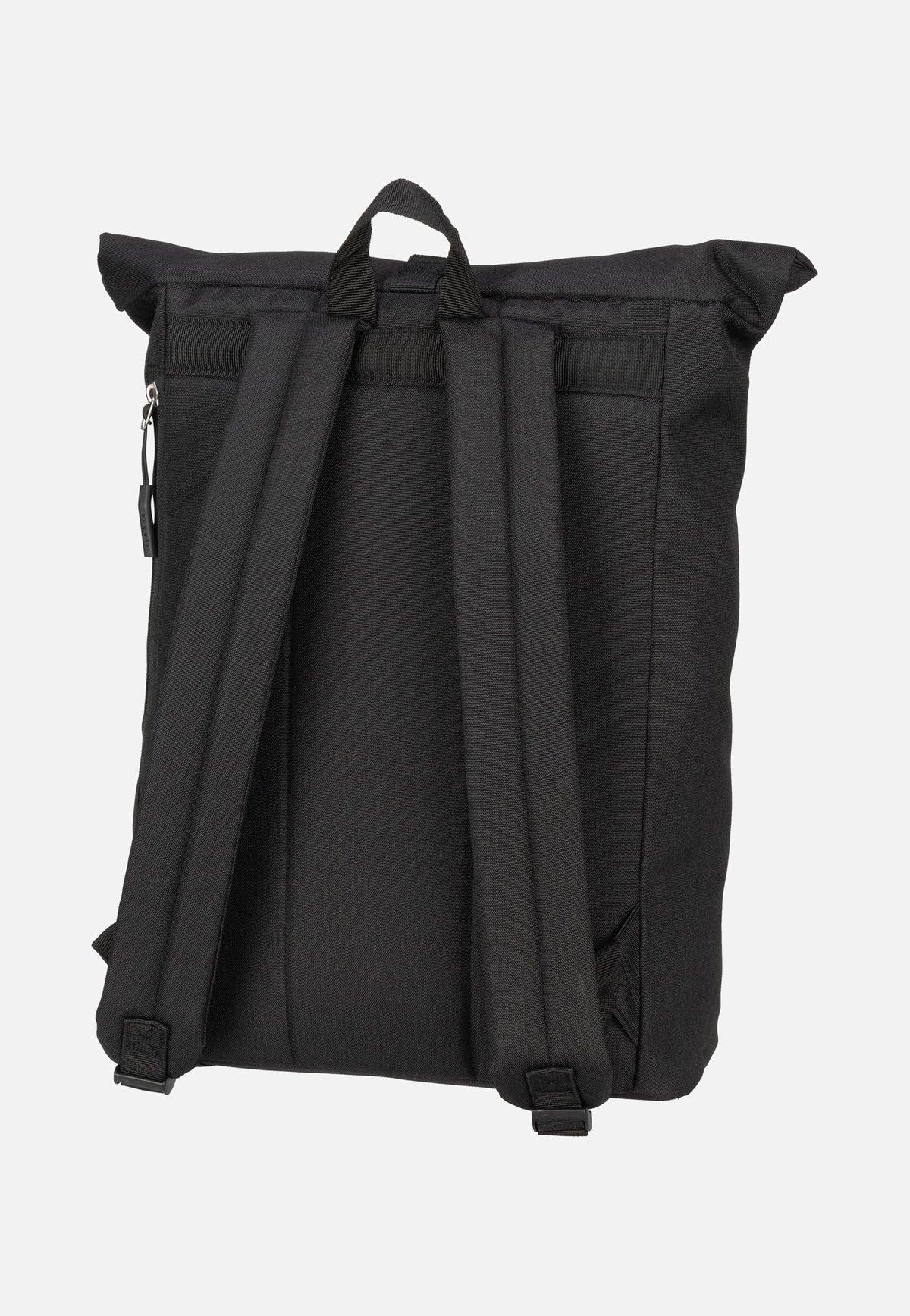 Bugatti Blanc DeLight Backpack with Rolltop Schwarz Rolltop Rucksack