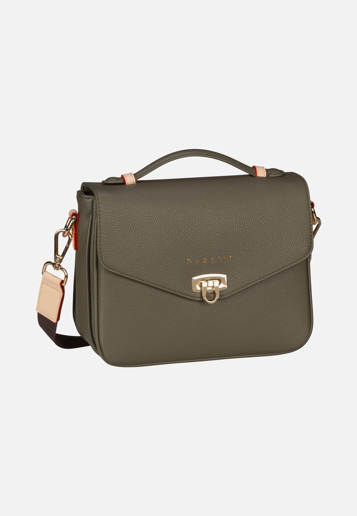 Bugatti Ella Classic Bag Olive Umhängetasche