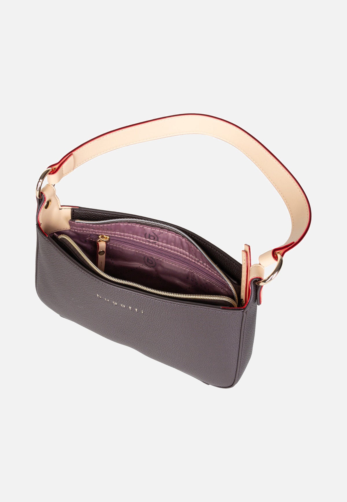Bugatti Ella Small 6642 Dunkelbraun Schultertasche