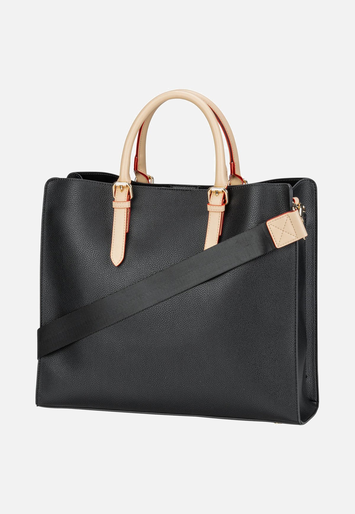 Bugatti Ella Top Handle L Schwarz Tote Bag