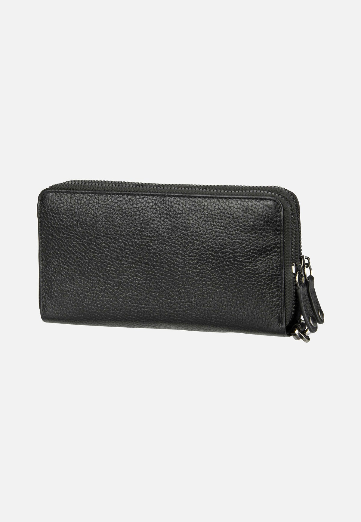 Bugatti Elsa Ladies Double Zip Schwarz Portemonnaie