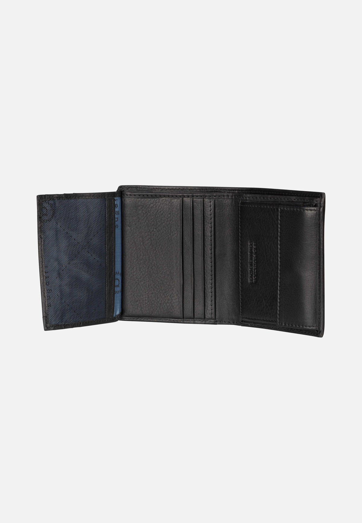 Bugatti Nome Vertical Small Schwarz Portemonnaie