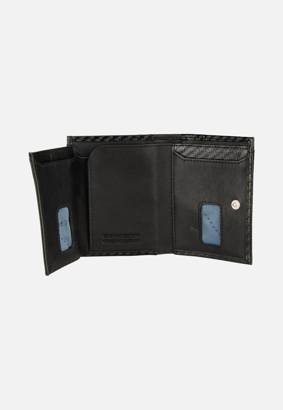 Bugatti Secure Slim Mini 1490C Schwarz Card Holder