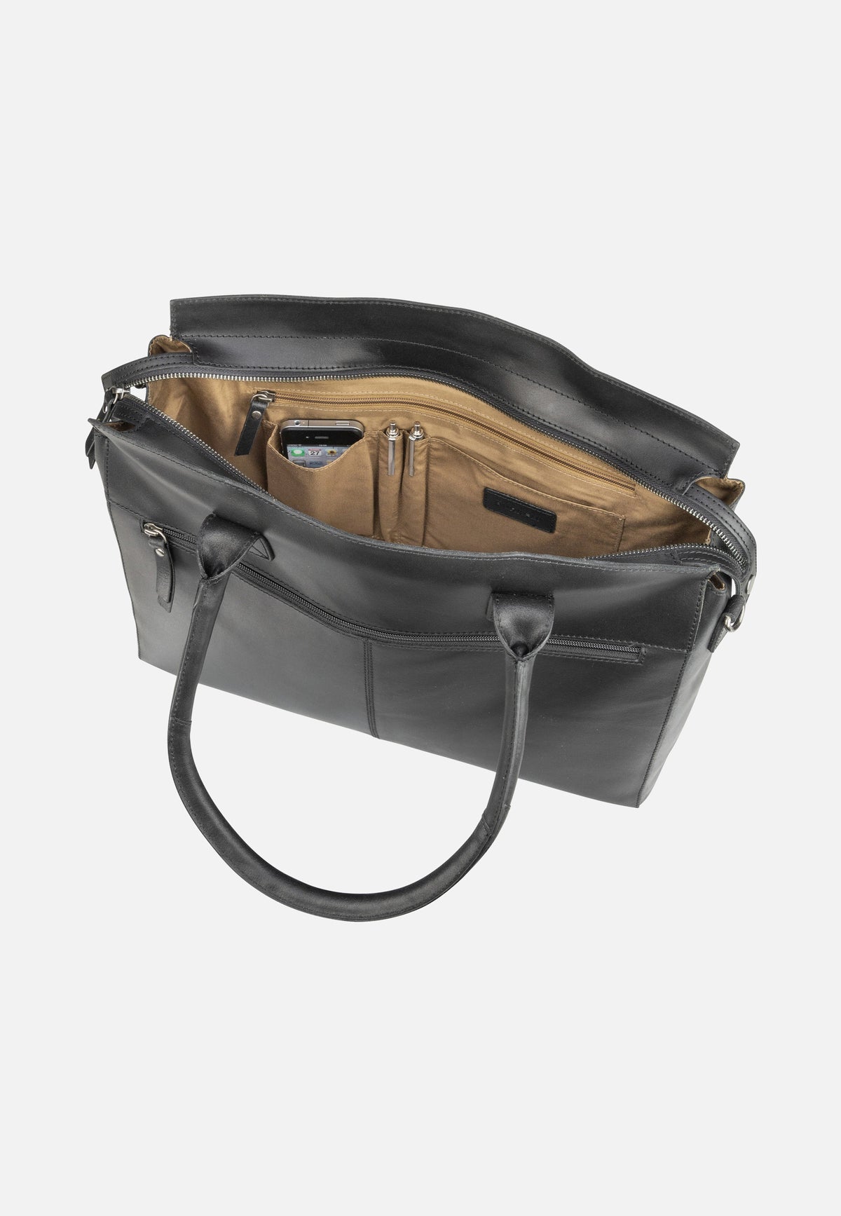 Burkely Vintage Doris Laptopbag 15.6'' Black Aktentasche