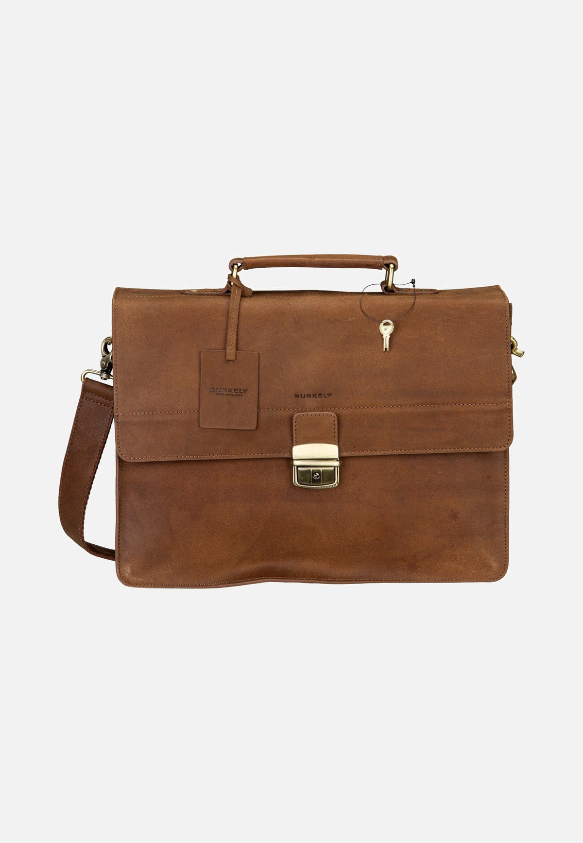 Burkely Vintage Dean 6379 Cognac Aktentasche