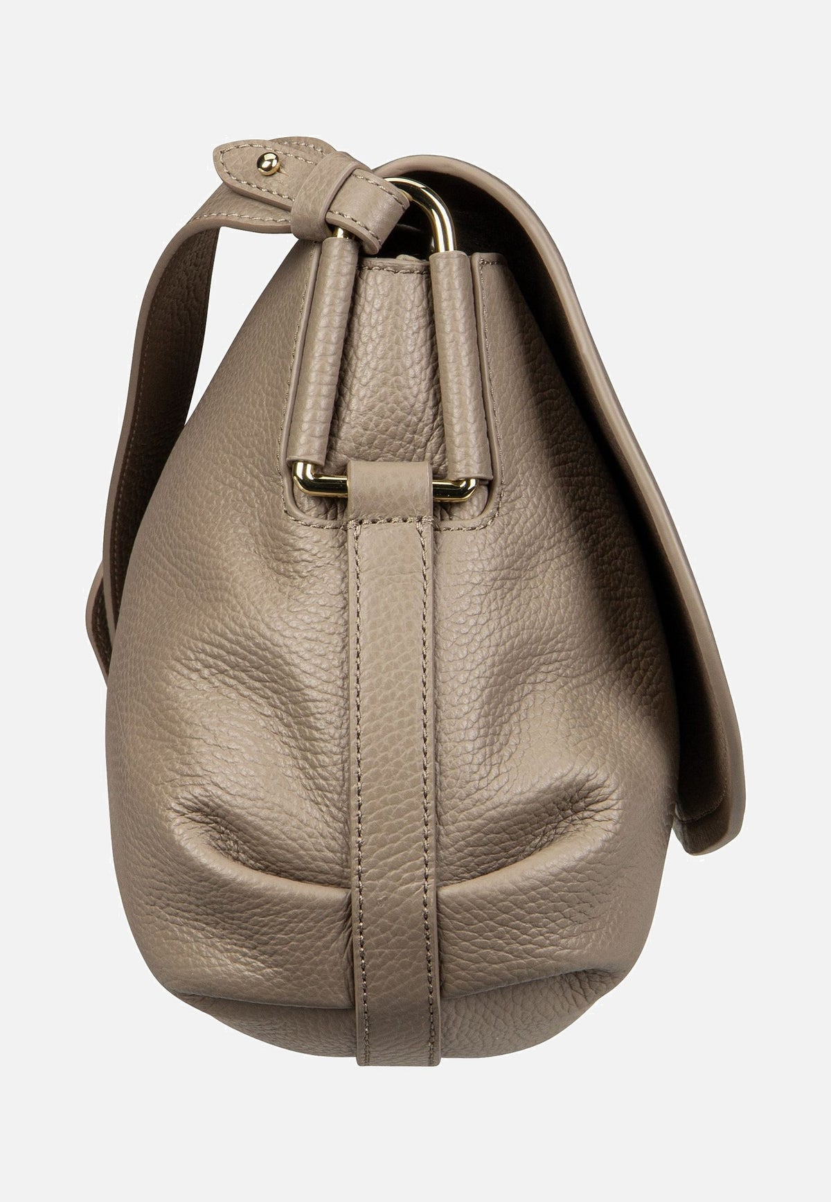 Coccinelle Rebekka 1501 Warm Taupe Saddle Bag