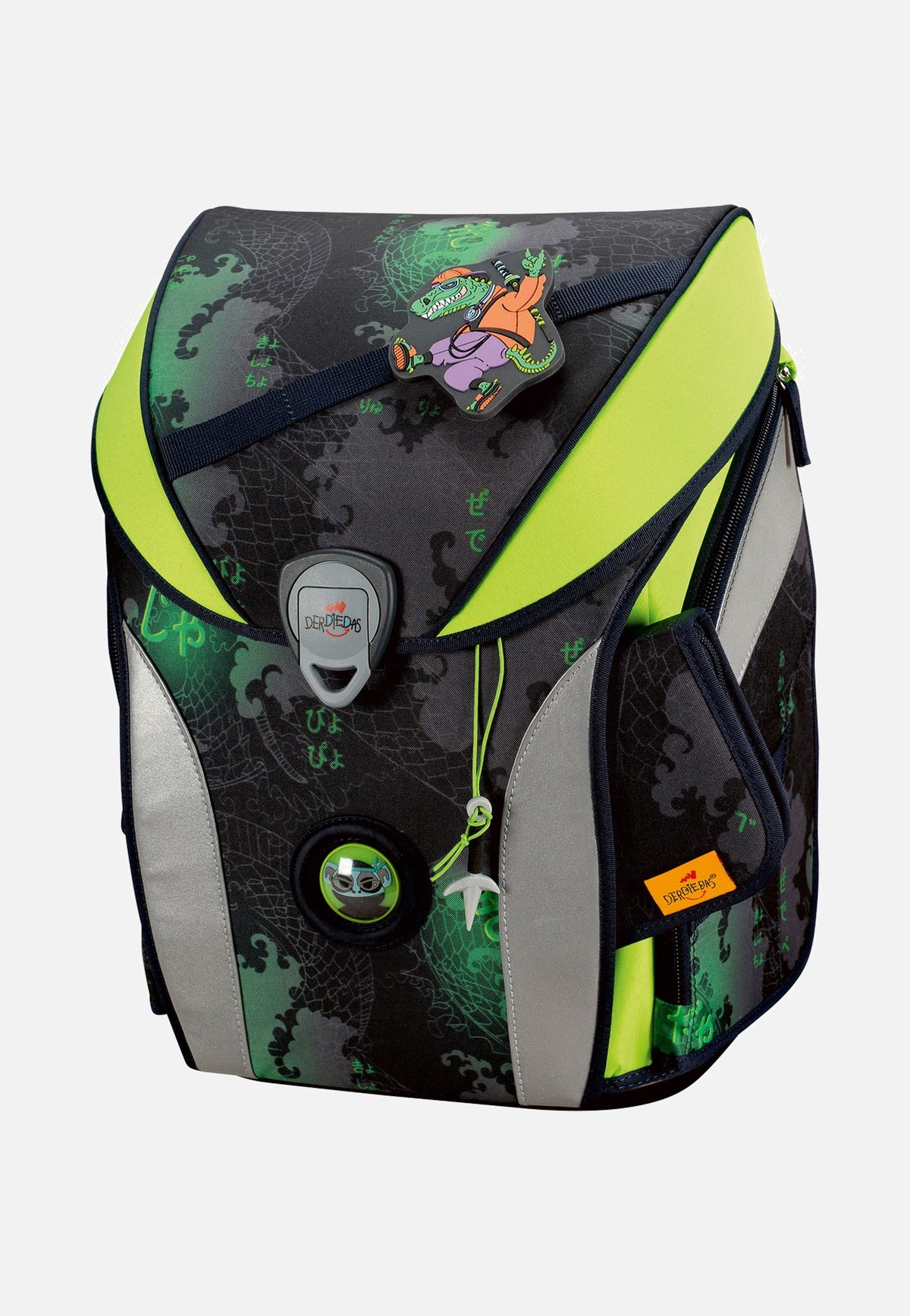 DerDieDas ErgoFlex MAX Set 1 Funny Fighter Schulrucksack