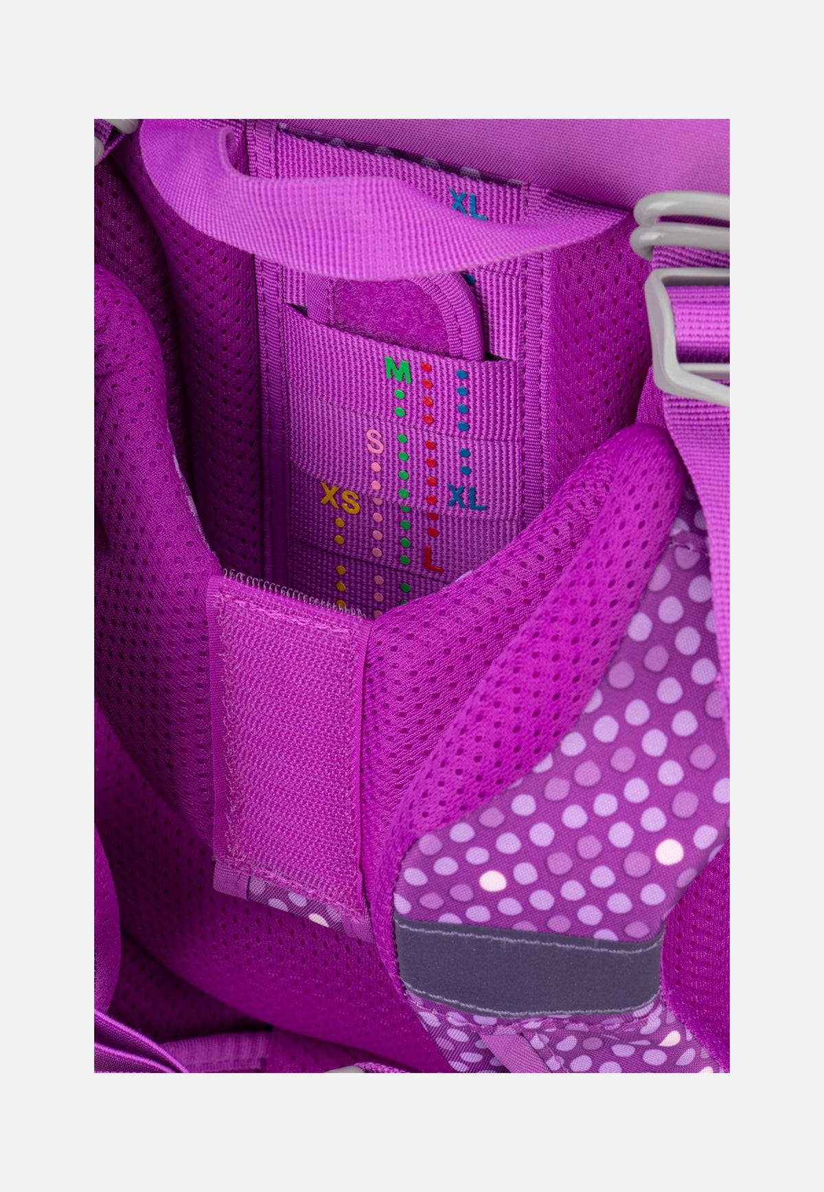 DerDieDas ErgoFlex MAX Set 2 Purple Dots Schulrucksack