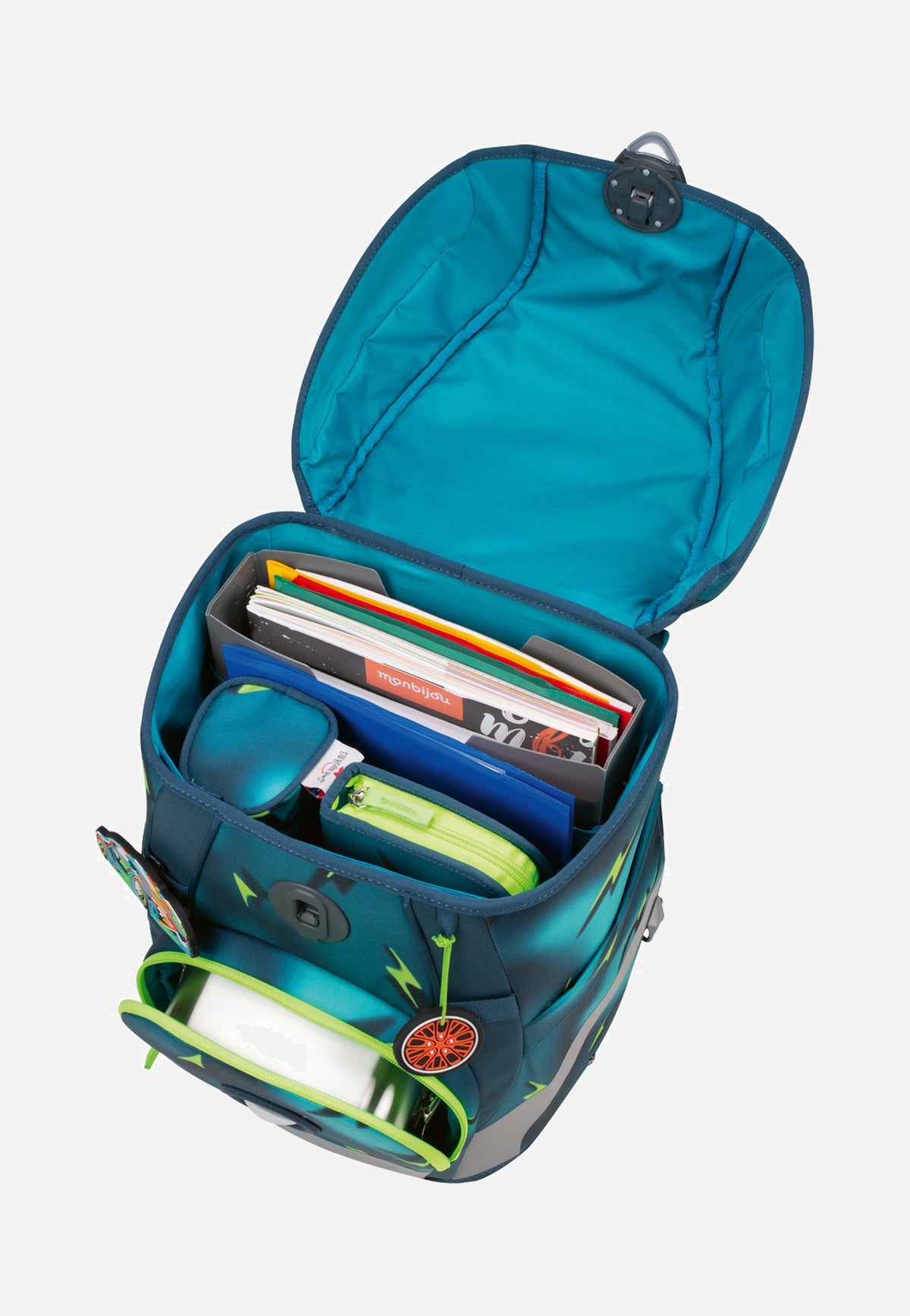 DerDieDas ErgoFlex Tiny Set Magic Light School Rucksack