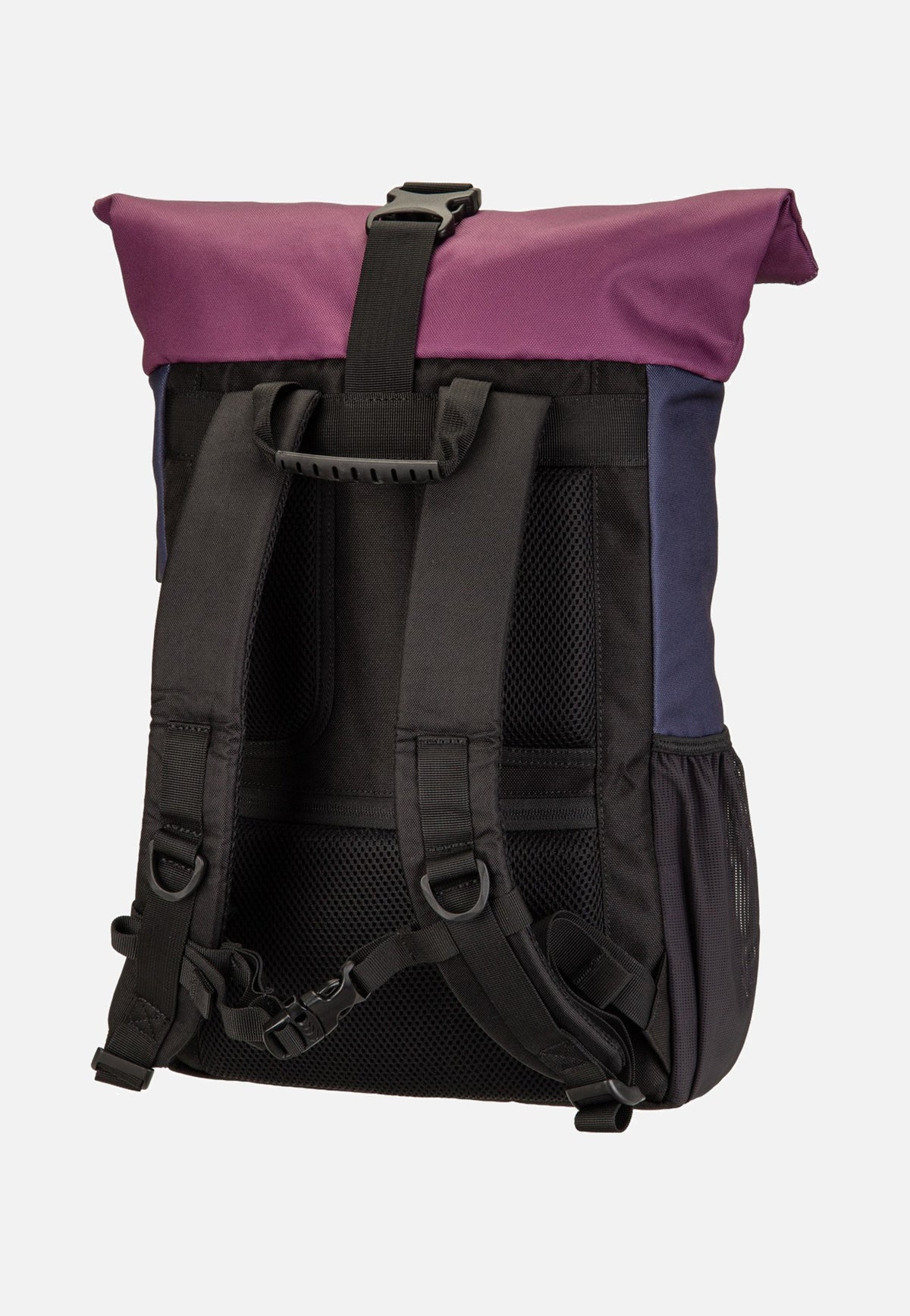Ela Mo Rolltop Berry Rolltop Rucksack