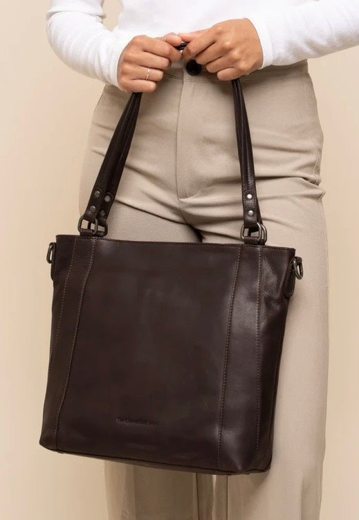 The Chesterfield Brand Elira 1439 Brown Schultertasche