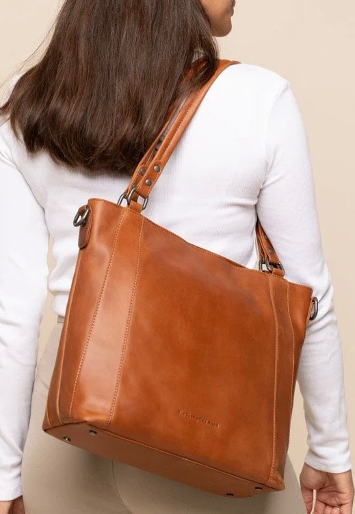 The Chesterfield Brand Elira 1439 Cognac Schultertasche