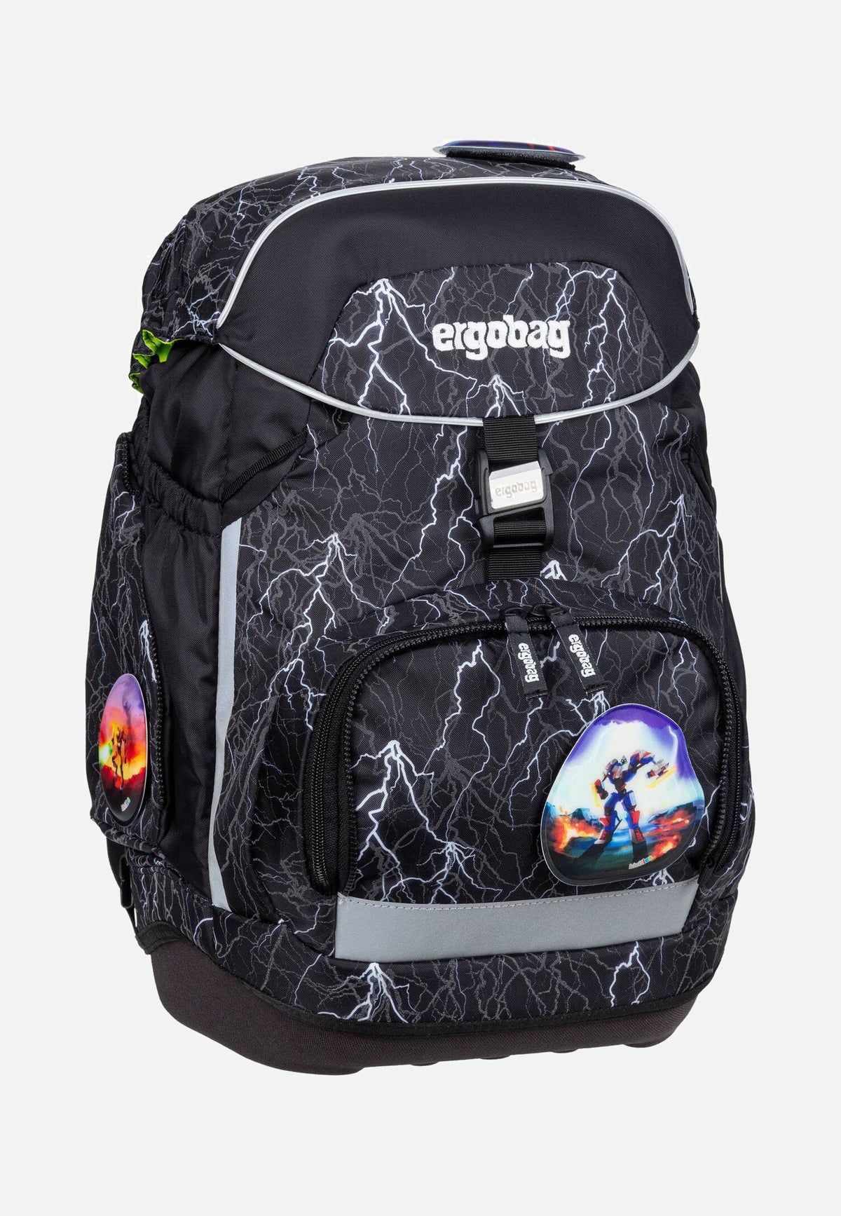 ergobag pack Set GLOW Super ReflektBär Schulranzen