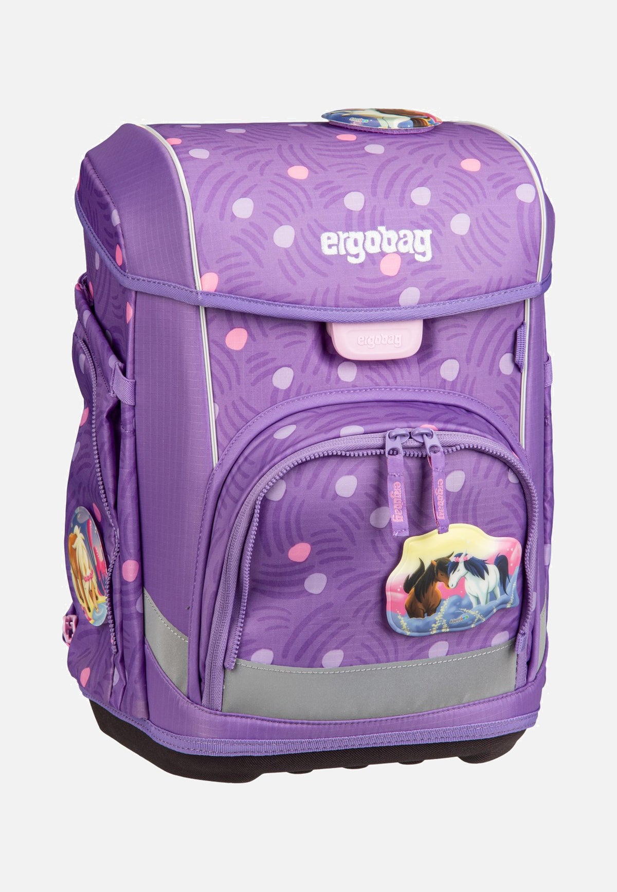 ergobag cubo light Set PonyBäradies Schulranzen