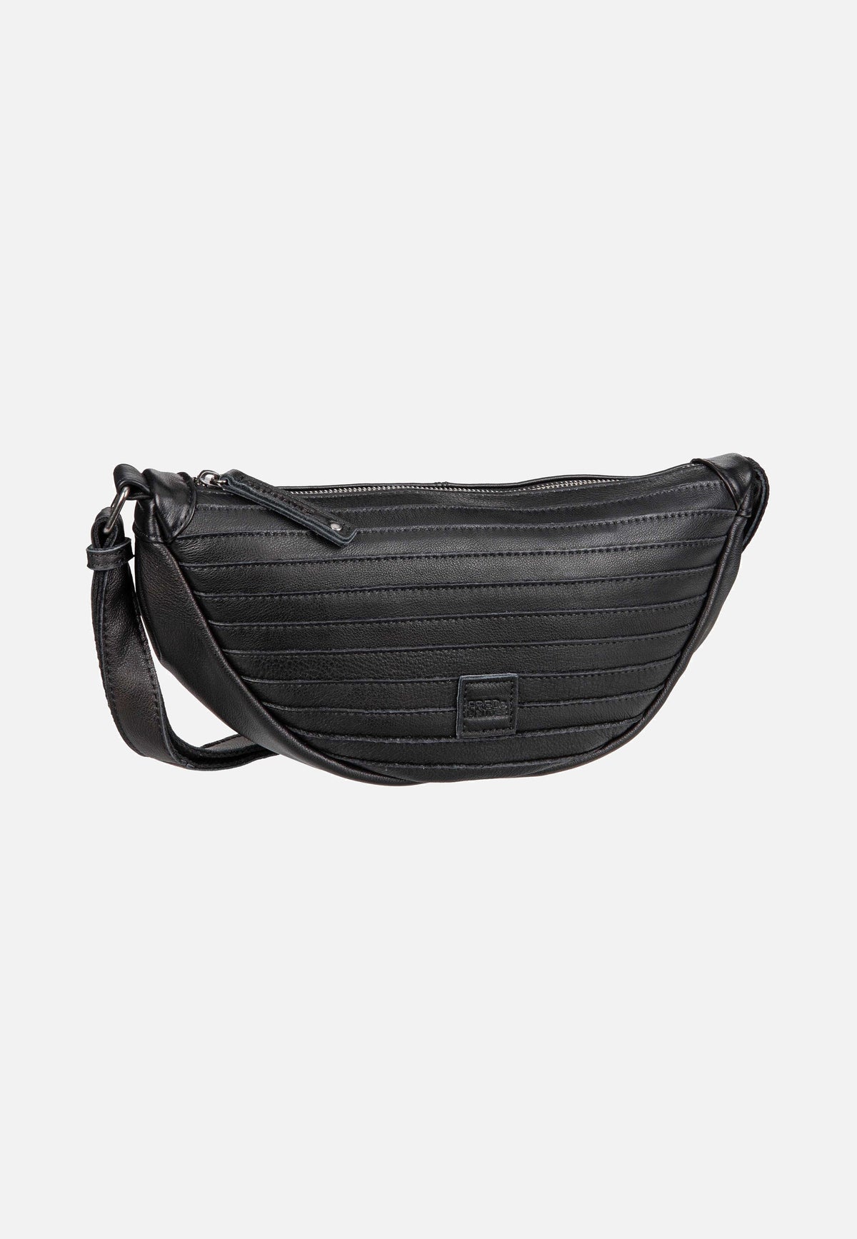Fredsbruder Layer Halfmoon 3768 Black Sling Bag