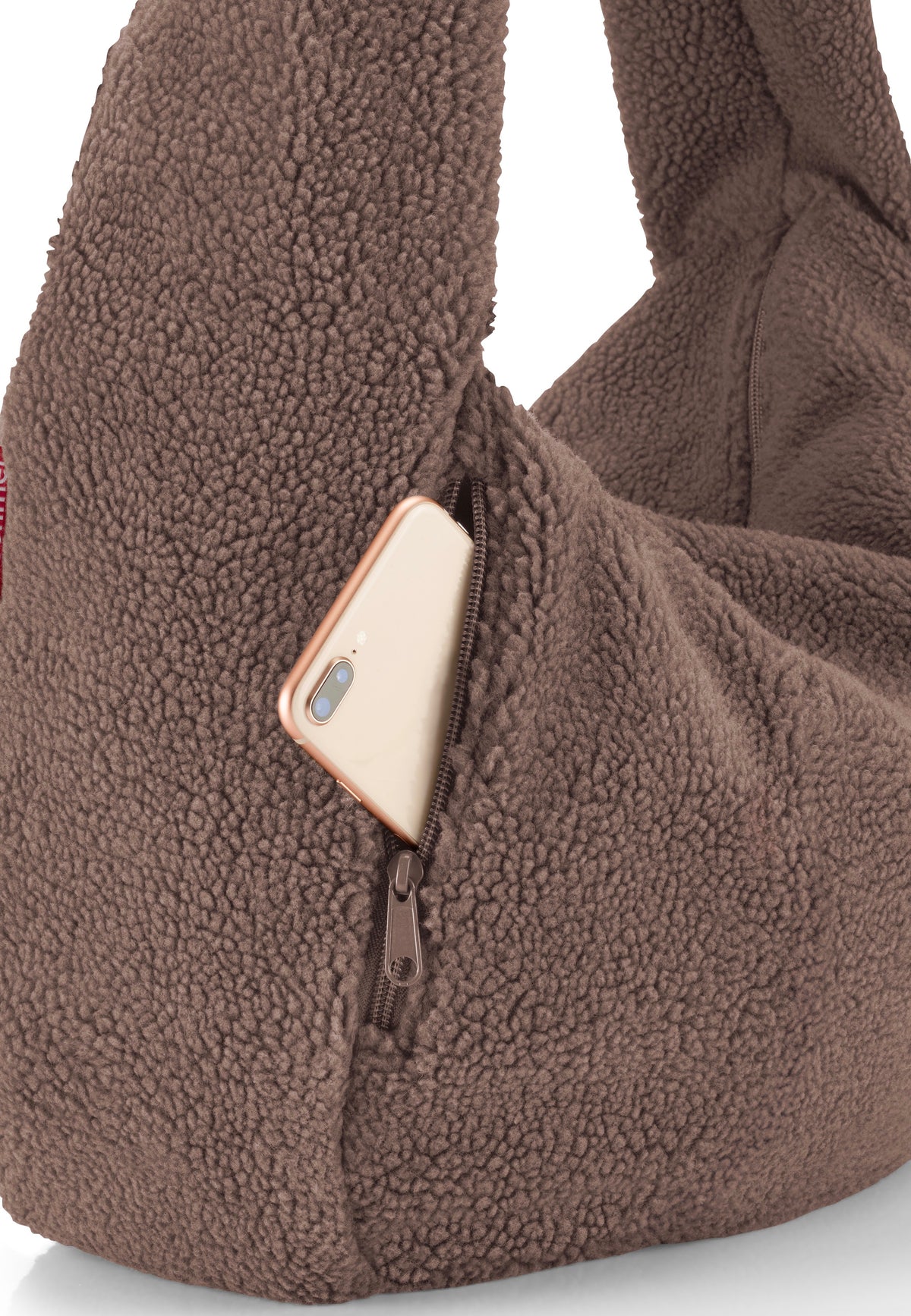 reisenthel Moonbag Teddy Chocolate Hobo Bag