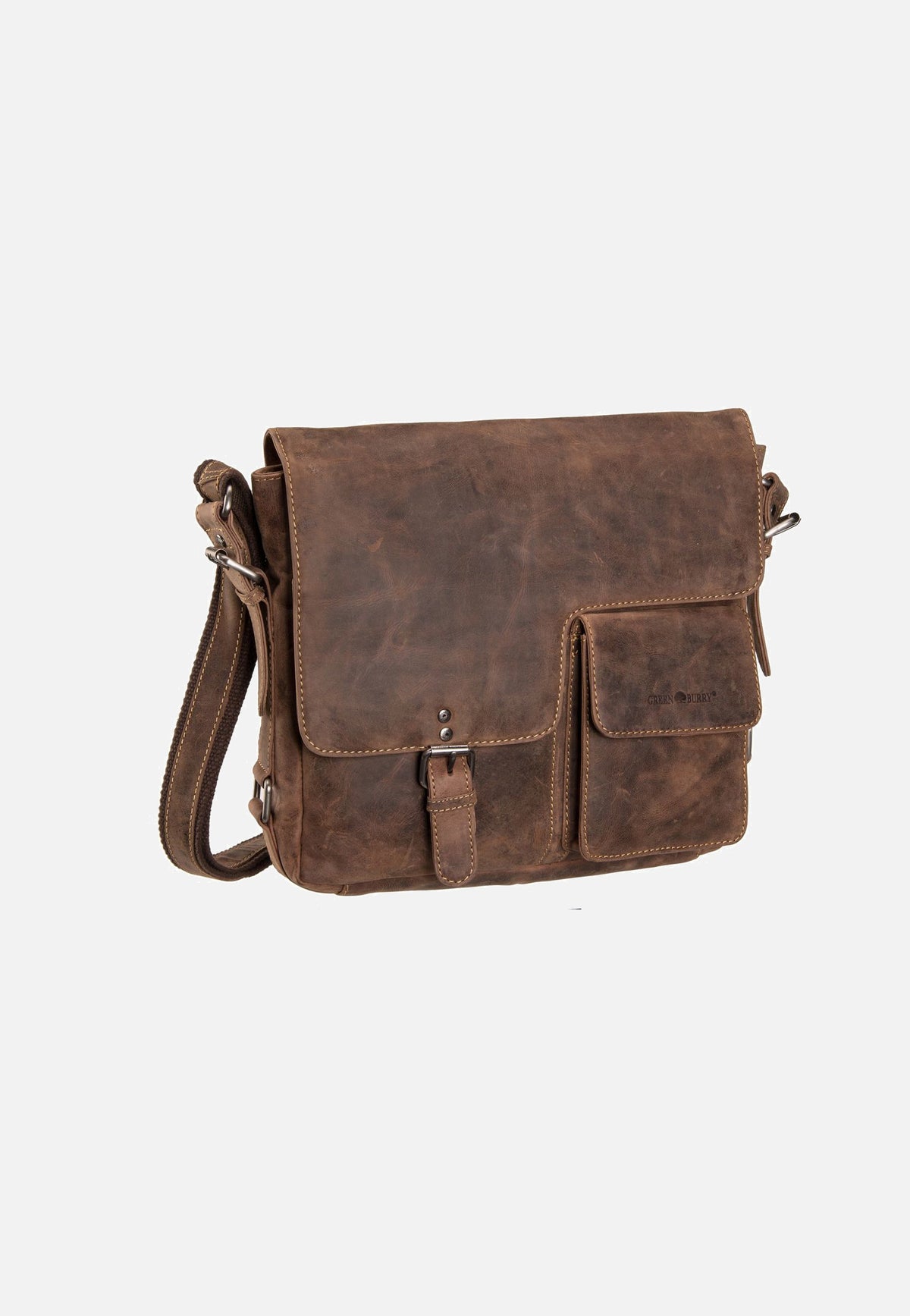 Greenburry Vintage Revival Messenger 1913 Sattelbraun Messenger Bag
