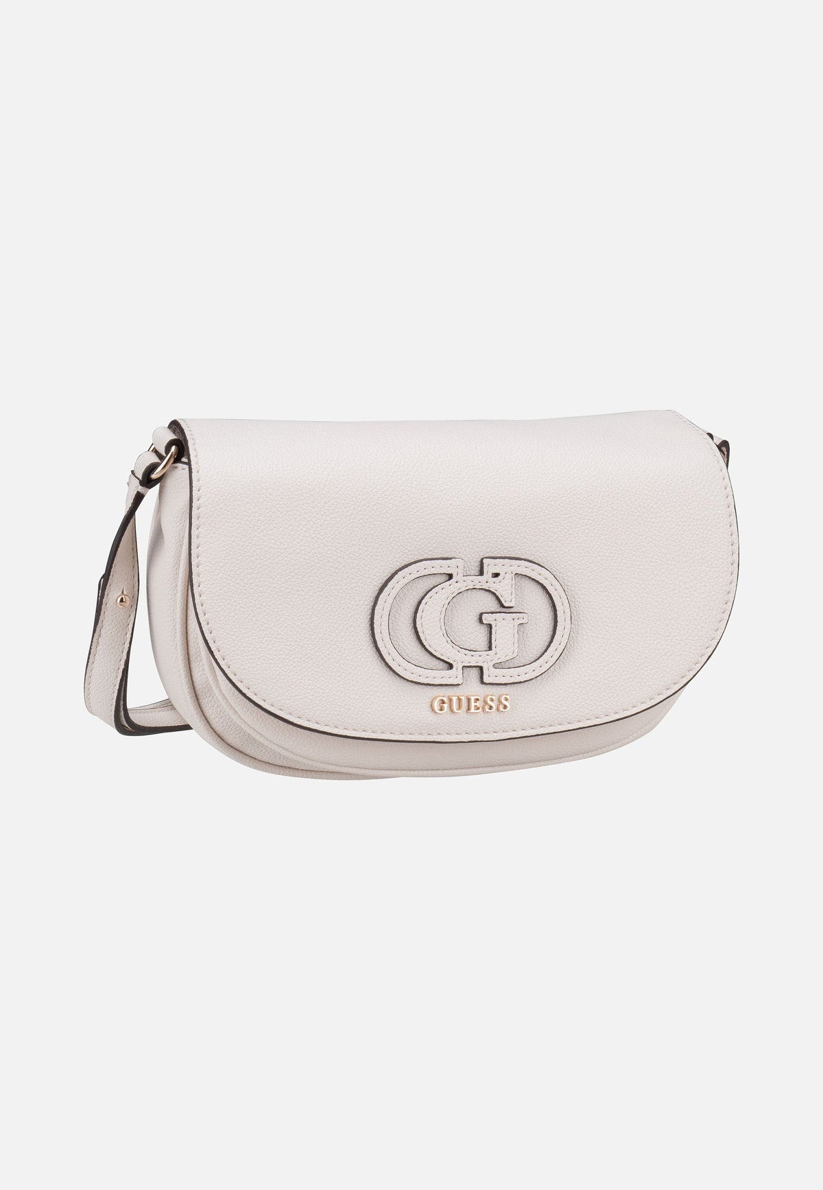 Guess Calebra Conv XBody Flap 36210 Off White Saddle Bag