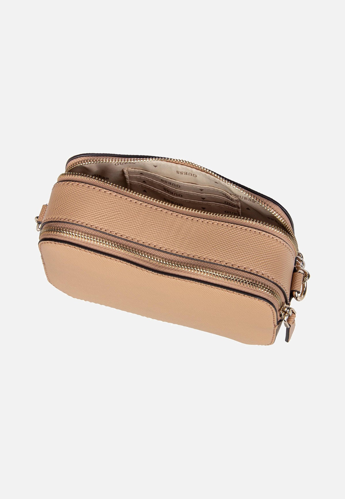 Guess Noelle Camera Beige Umhängetasche