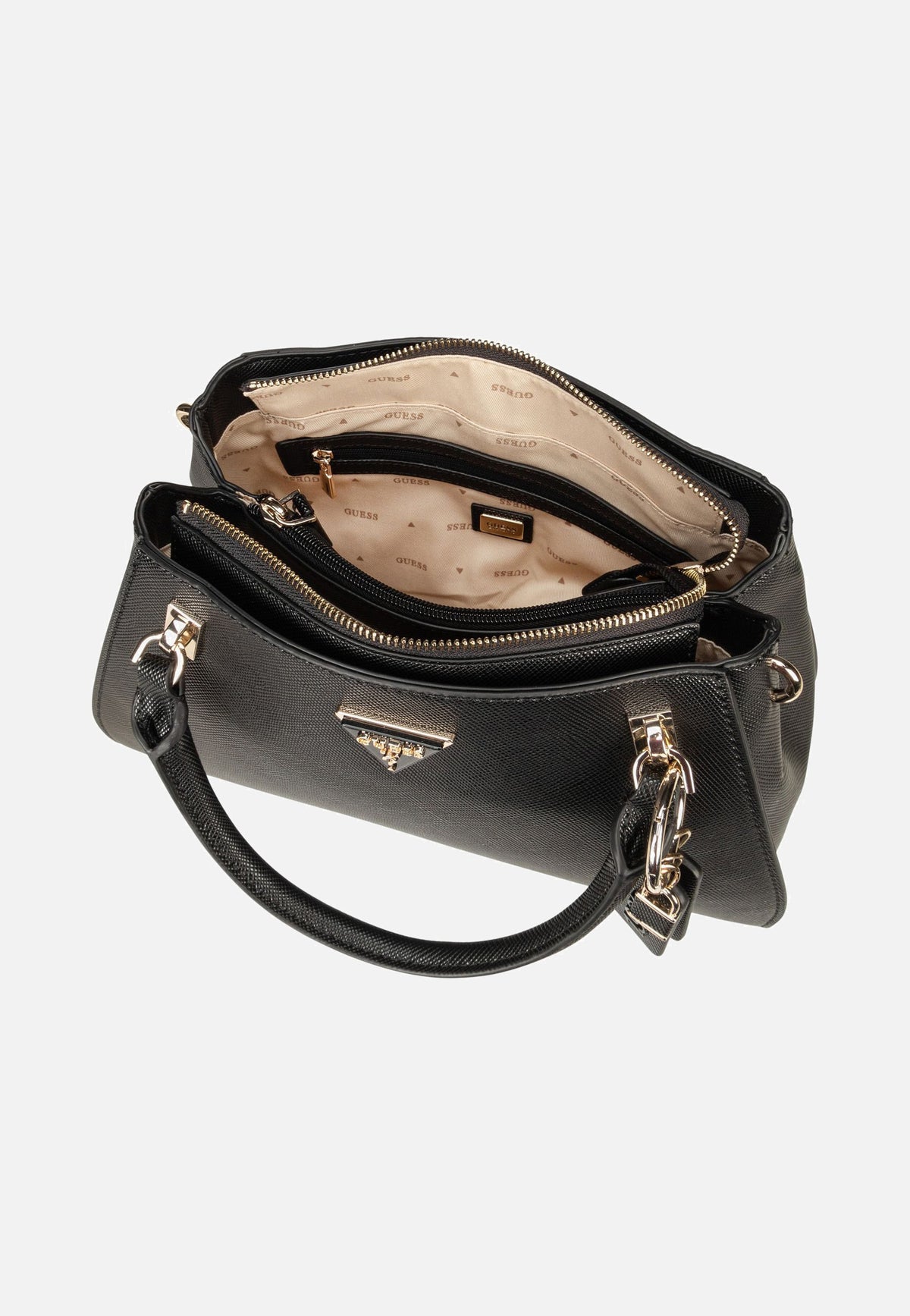 Guess Noelle II Luxury SAT 72070 Black Henkeltasche