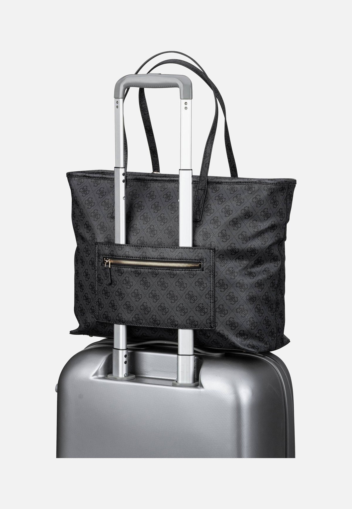 Guess Power Play II Large Tech TO 24240 Logo Coal Shopper
