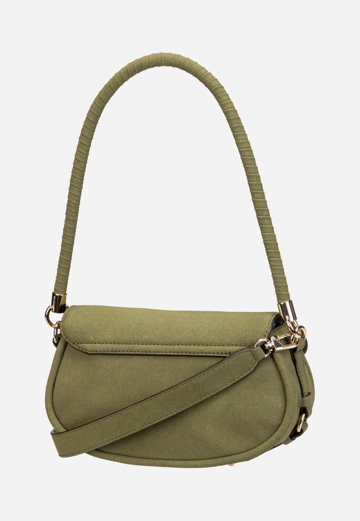 Guess Danya Flap Shoulder Olive Schultertasche