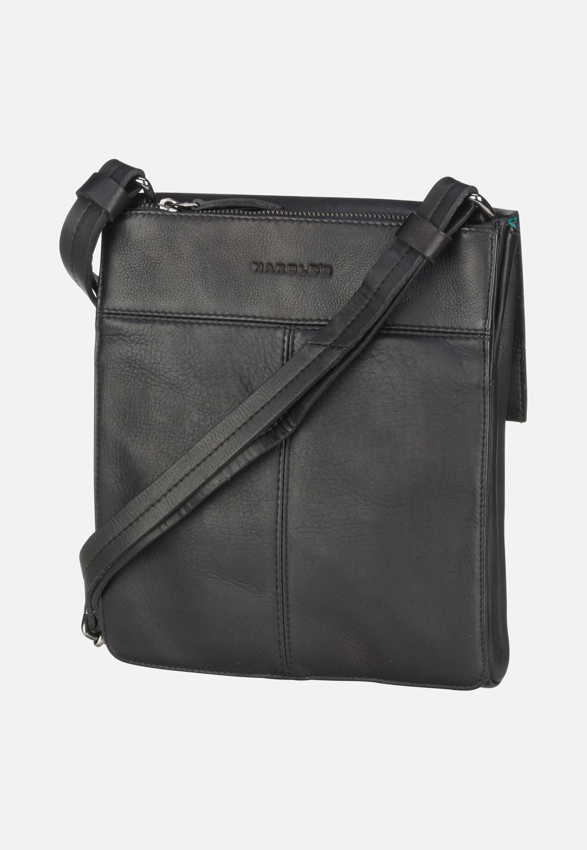 Harold's Campo Plaid CA26 Schwarz Umhängetasche
