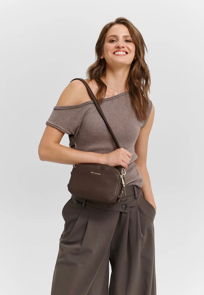 Hey Marly Style Mate Coffee Crossbody Bag
