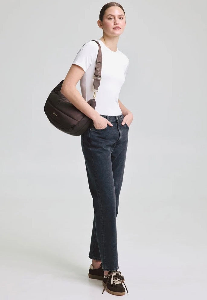 Hey Marly Lifetime Buddy M Coffee Crossbody Bag