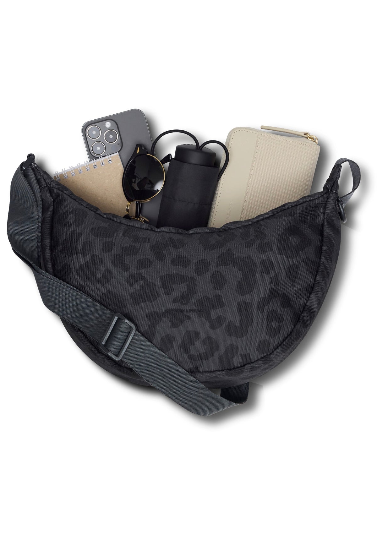 Johnny Urban Ally Medium Grey Leo Crossbody Bag