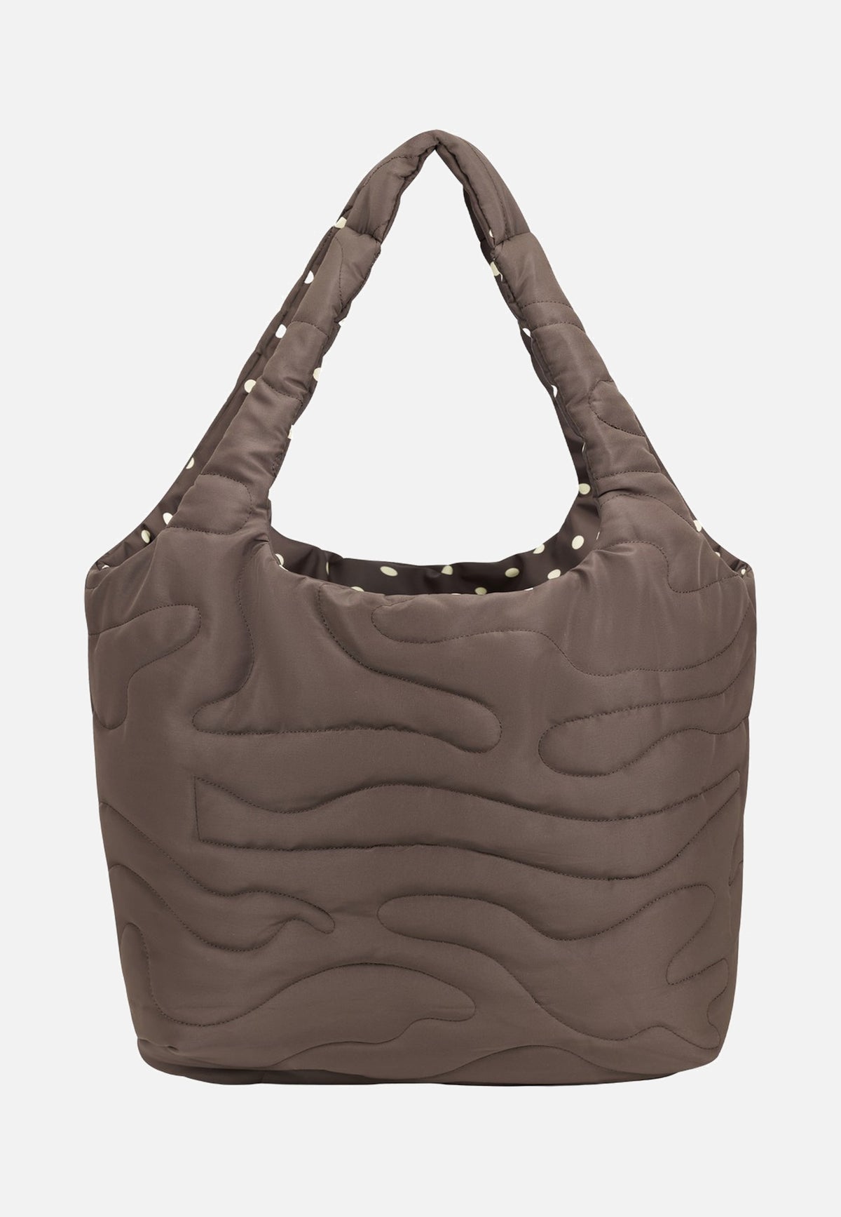 Johnny Urban Cleo Brown Polka Dots Shopper