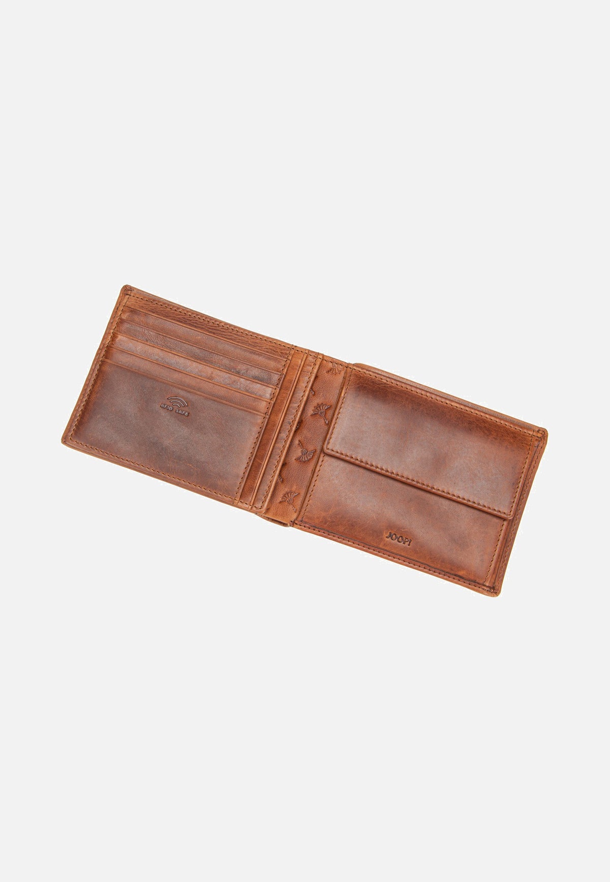 Joop Cerratano Typhon Billfold MH9 Cognac Portemonnaie