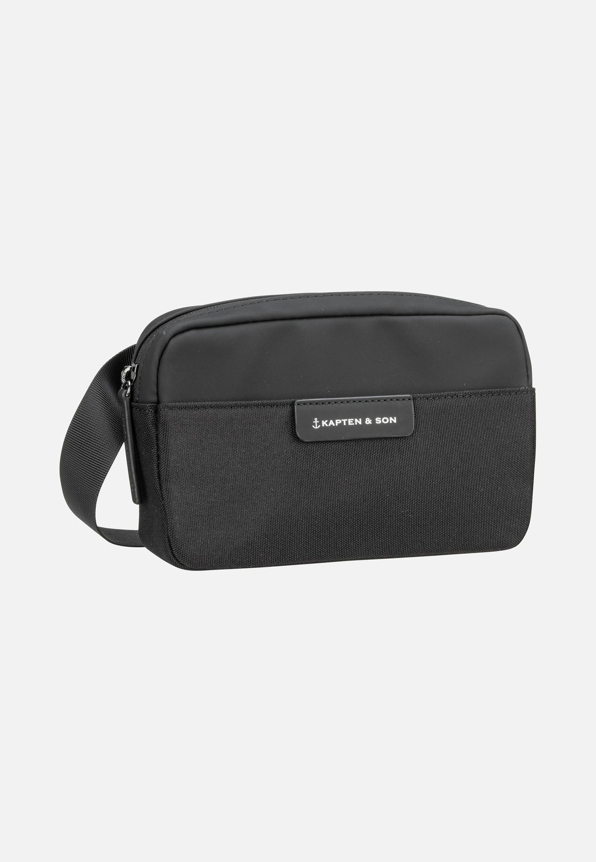 Kapten & Son Bergen CB All Black Bauchtasche