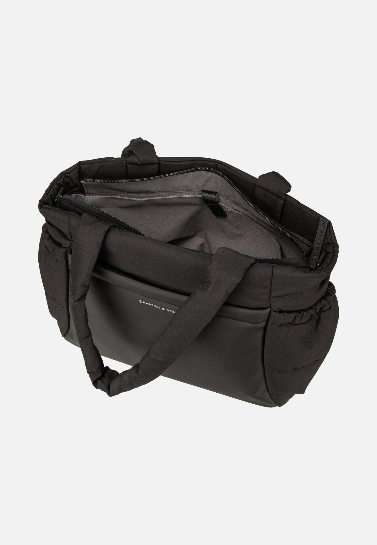 Kapten & Son Hellvi Cloud Medium All Black Shopper