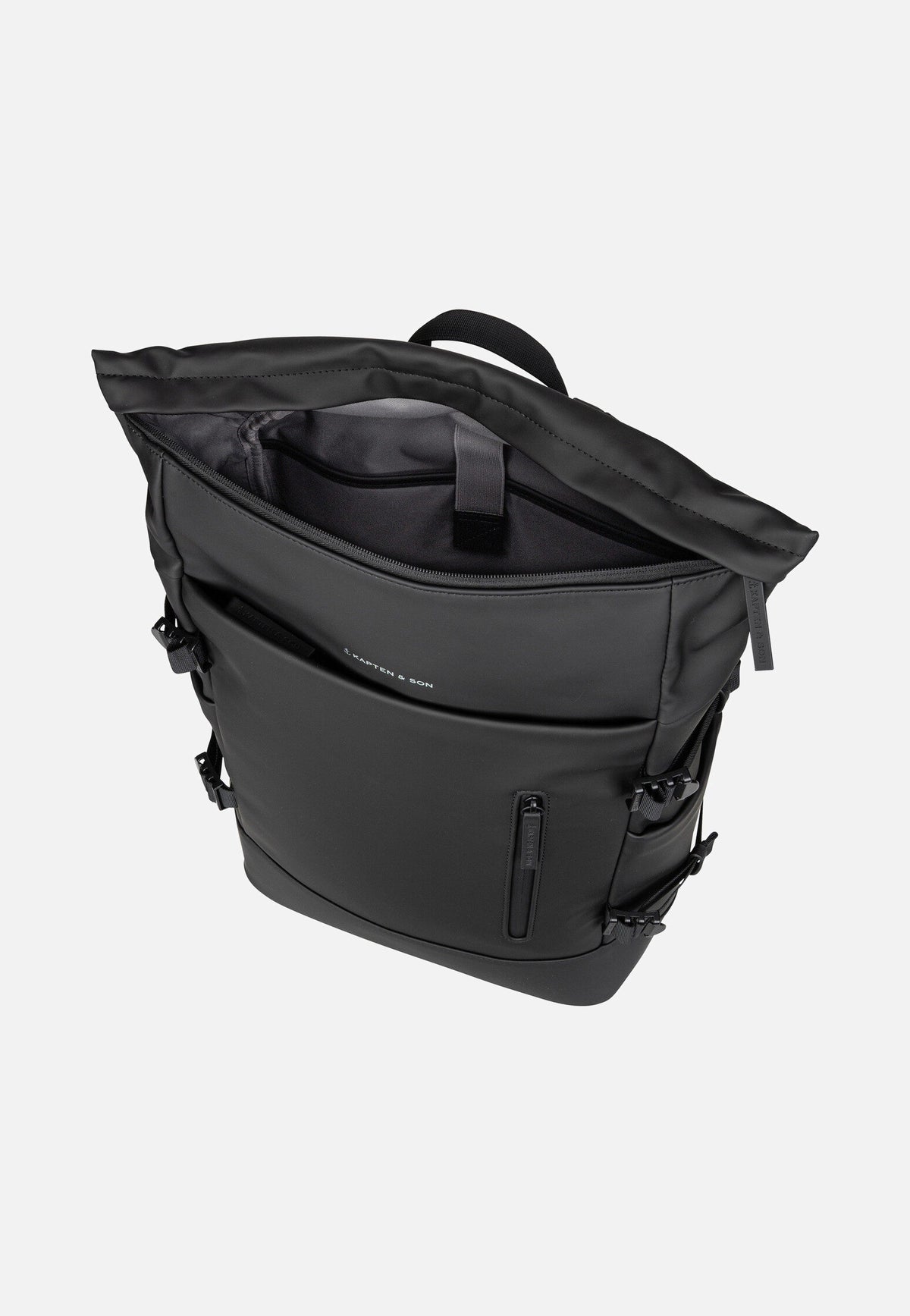 Kapten & Son Helsinki Pro All Black Rucksack