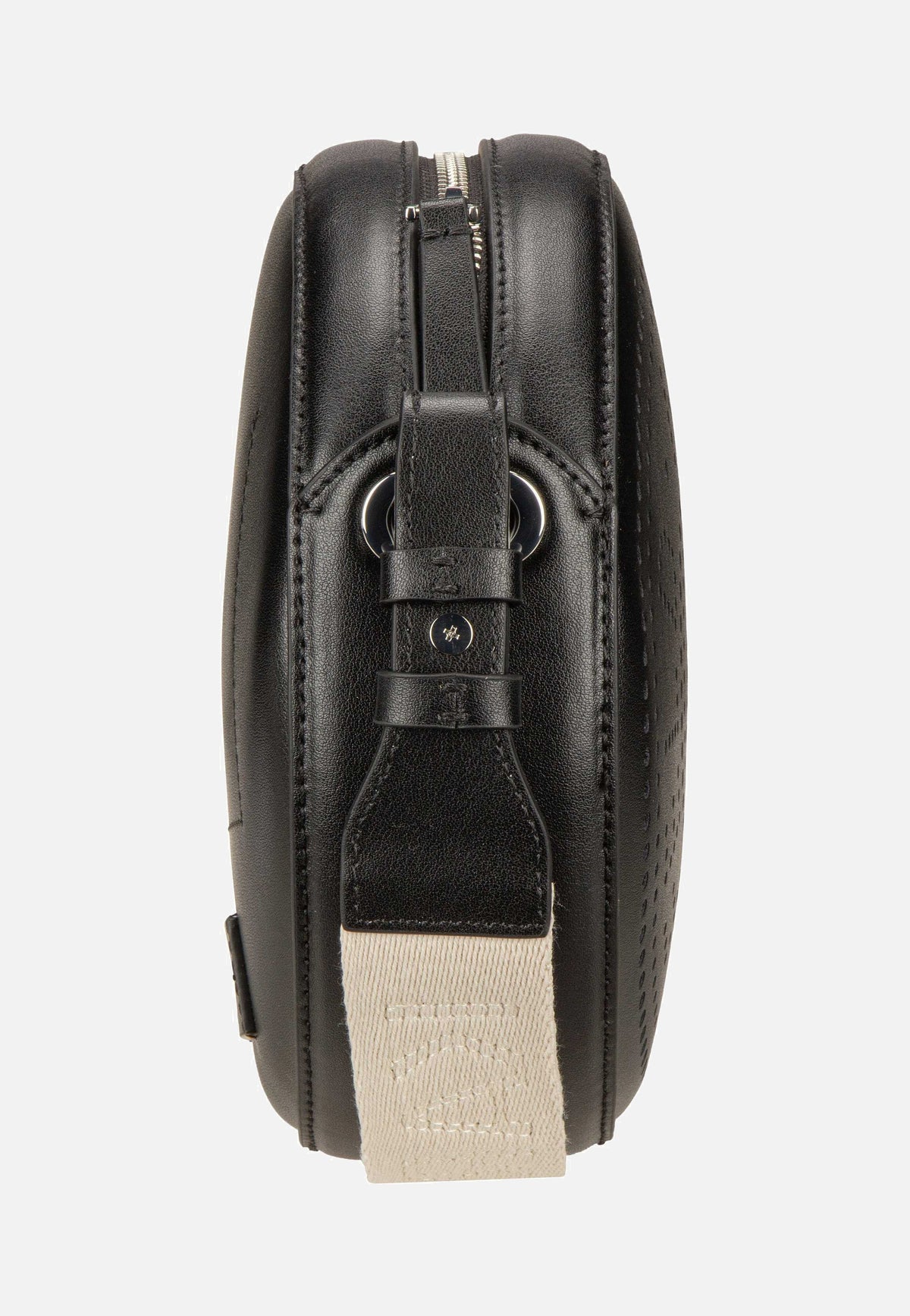Karl Lagerfeld K/Circle Round CB  Perforated Black Umhängetasche