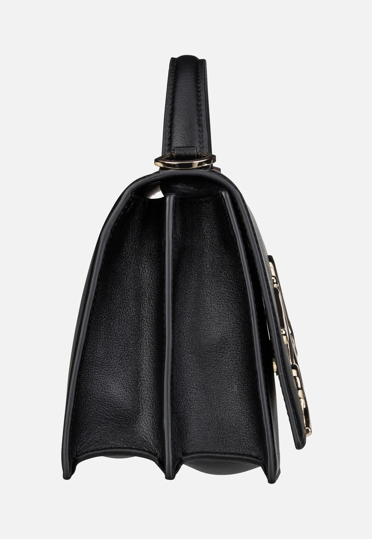 Karl Lagerfeld K/Signature 2.0 MD 30036 Black/Gold Handle Bag