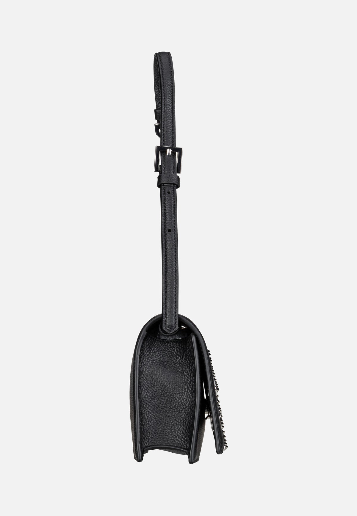 Karl Lagerfeld K/Signature 2.0 SP SHB Studs Black Evening Bag