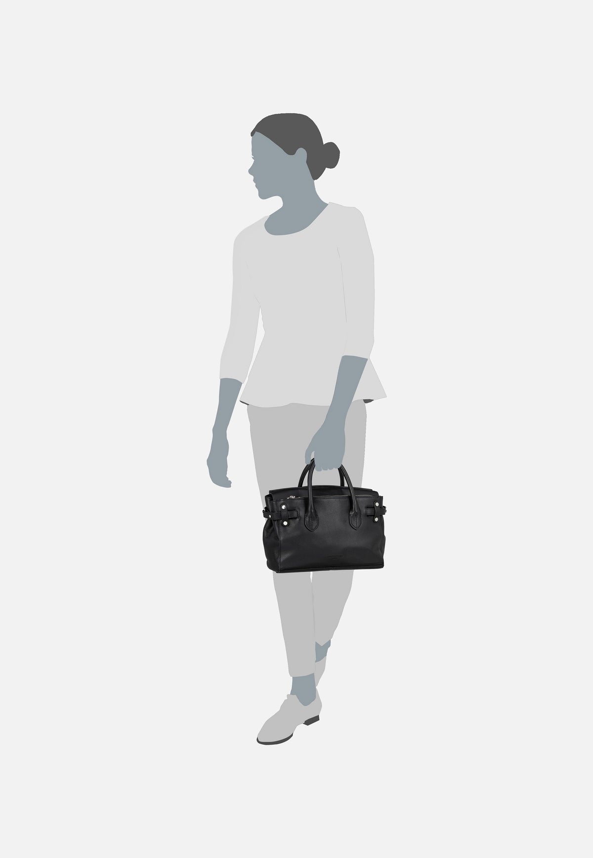 Liebeskind Berlin Gloria Medium 2158746 Black Handle Bag