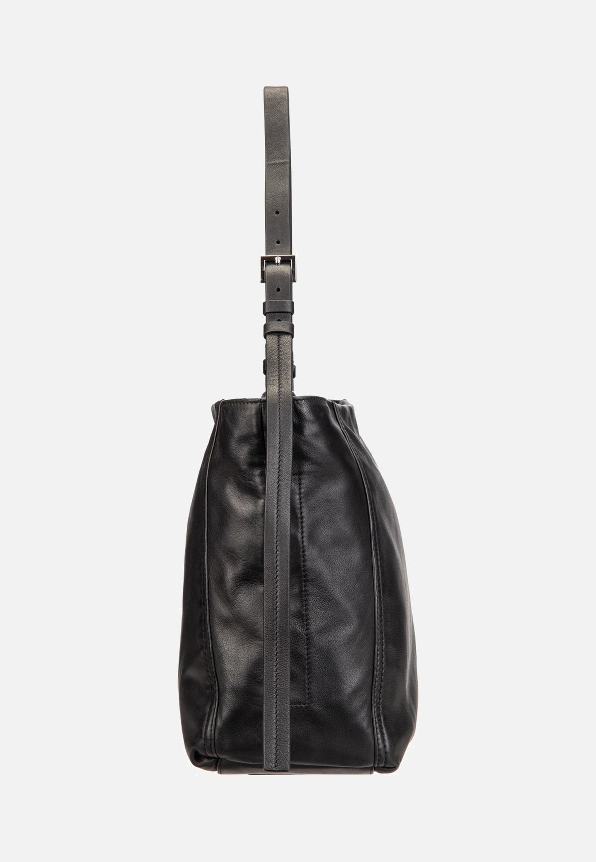 Liebeskind Berlin Chudy Hobo M Sheep Natural Black Hobo Bag