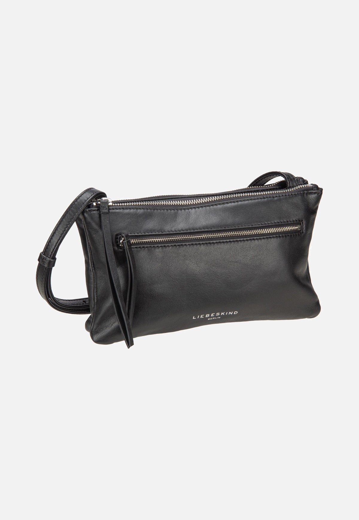 Liebeskind Berlin Zena S Indian Sheep Double Black Crossbody Bag