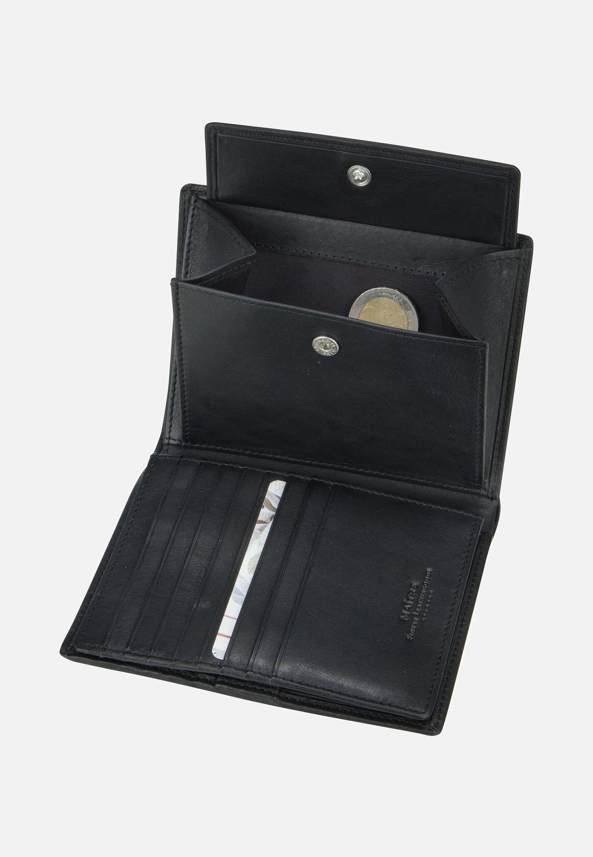 Maître F3 Heinbert Billfold V14 Black Portemonnaie