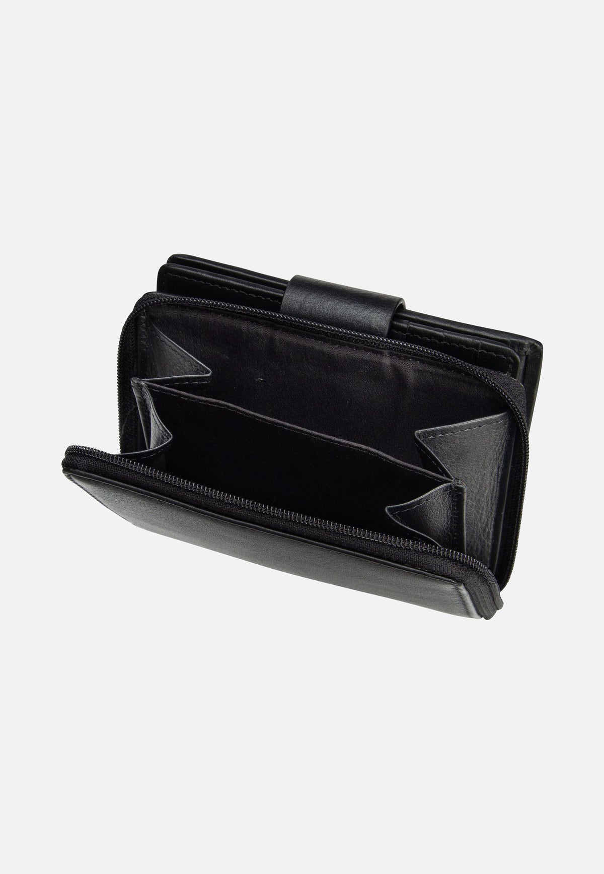 Maître Henau Diethilde Purse MH9FZ Black Portemonnaie