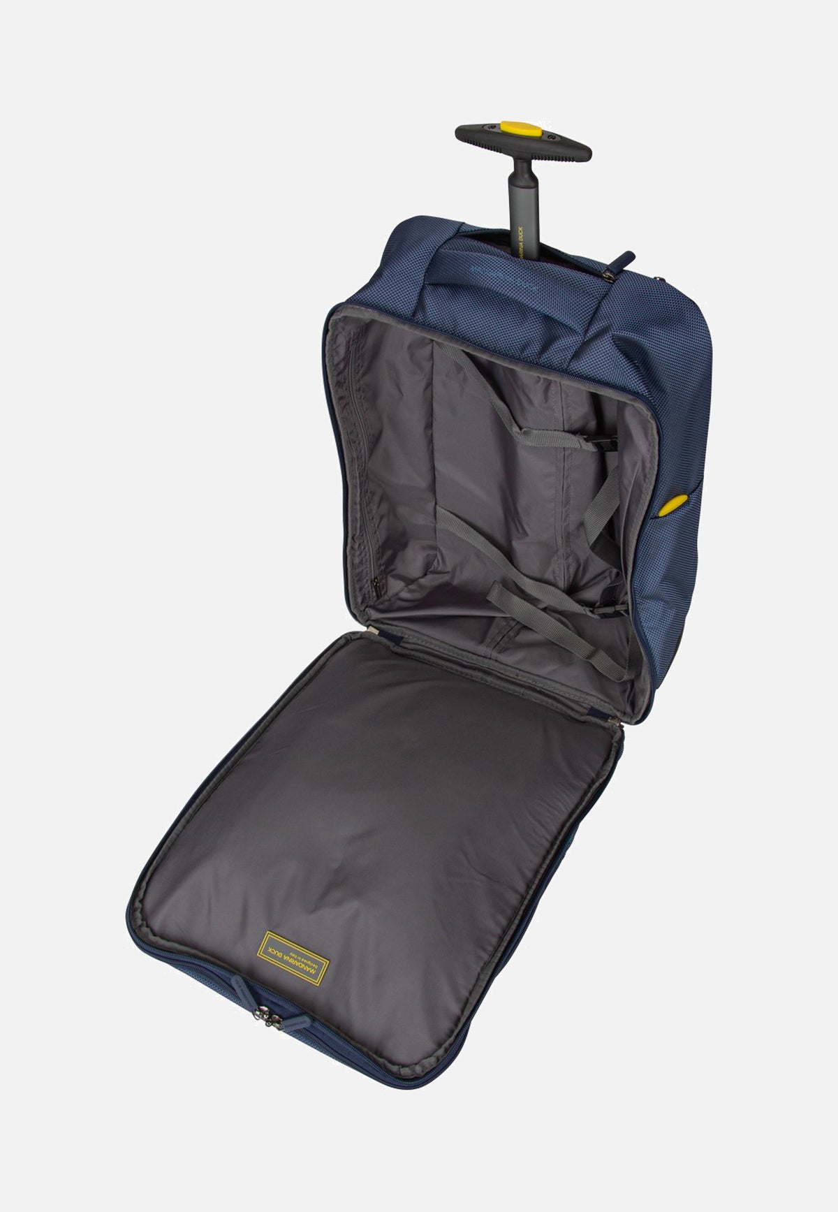 Mandarina Duck Zephyr Trolley OTV06 Dress Blue Rucksack-Trolley